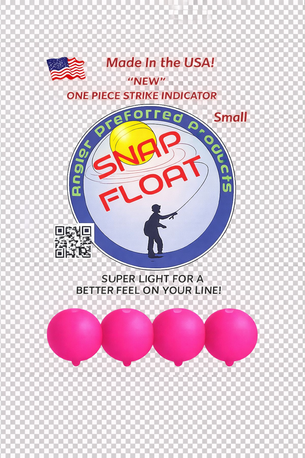 Snap Float - Small - Flourescent Pink