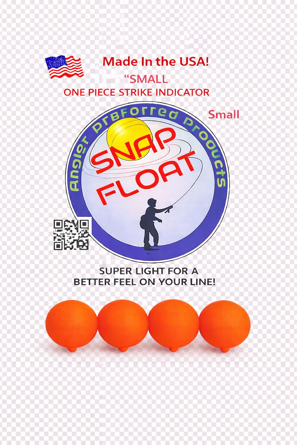 Snap Float - Small - Flourescent Orange