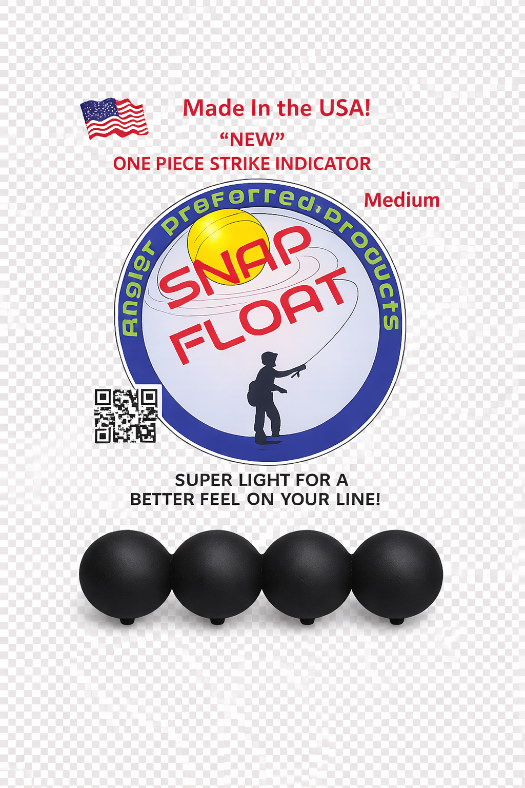 Snap Float - Medium - Matte Black